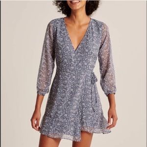 Abercrombie & Fitch Chiffon Wrap Dress
